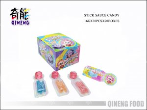 棒状酱料糖果